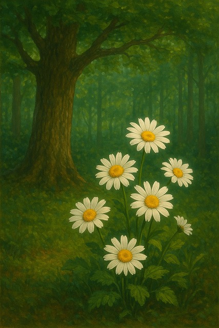 Free Flowers Leaves illustration and picture