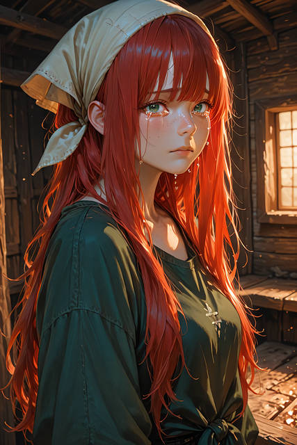 Free Anime Girl illustration and picture