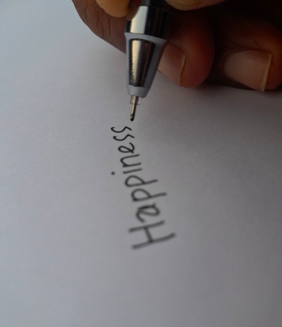 Felicidade, Escrito A Mão