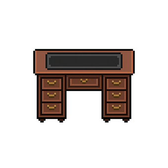 Free Pixel Art Pixel Desk photo and picture