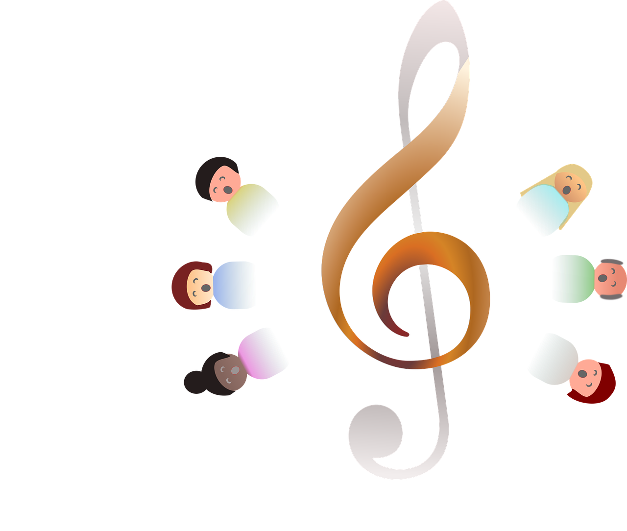 sprüche über singen chor lustig