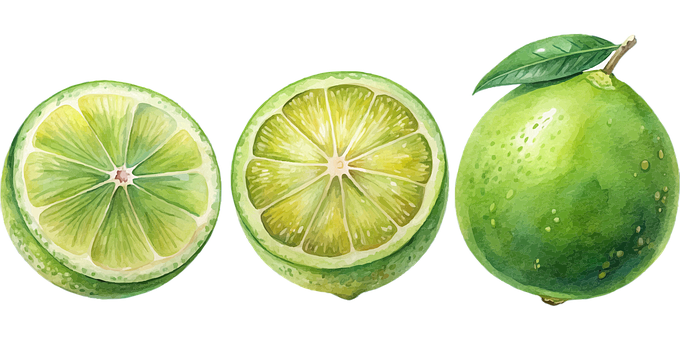 Free Ai Generated Lime vector and picture