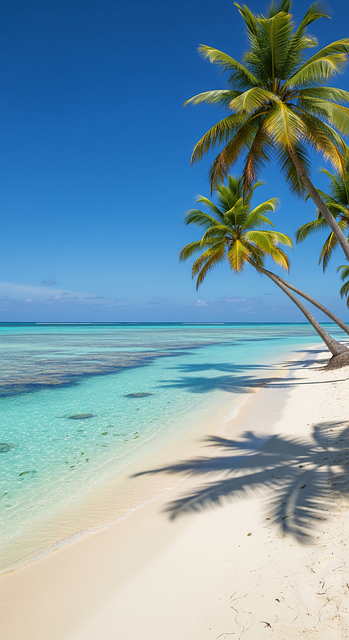 Strand, Tropisch, Palmen