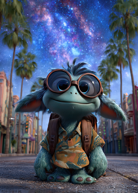 Free vacations to travel city illustration