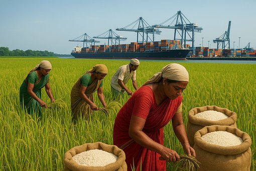 Free India Rice illustration and picture