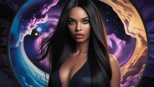 Free Brunette Model illustration and picture