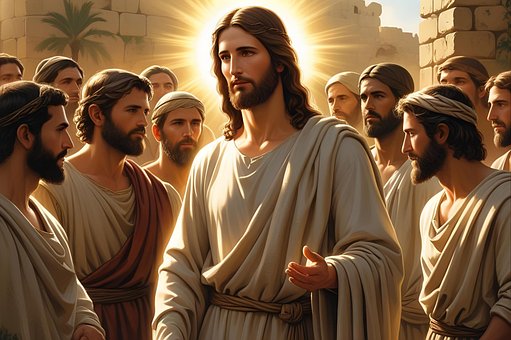 Discípulos Cercaram Jesus