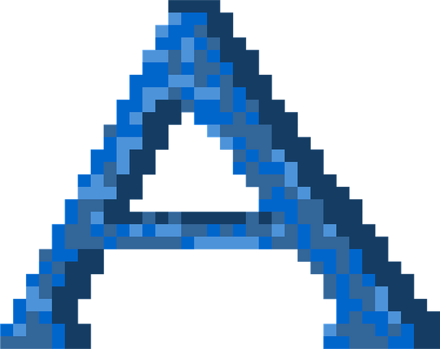 Free a alphabet bluealphabet vector