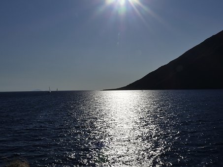 Lumina De Fundal, Apus De Soare, Natură