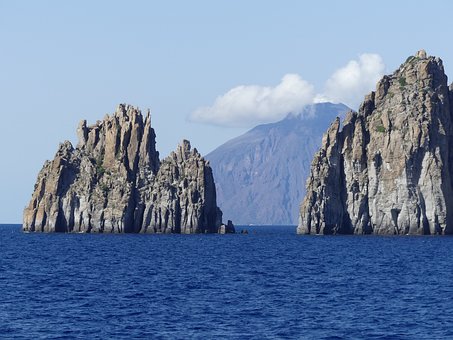 Pietre, Mare, Insulele Eoliene, Vulcan