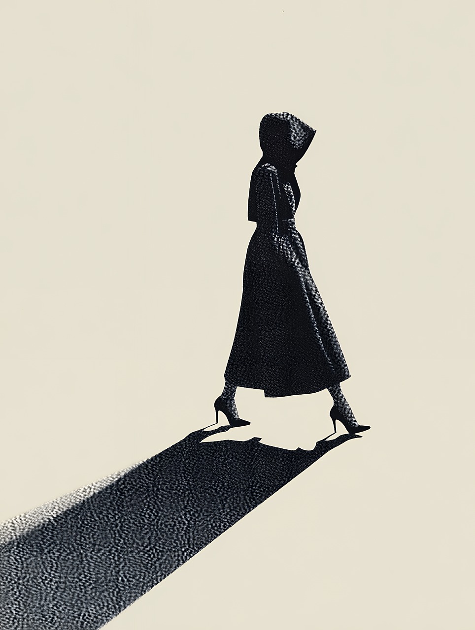 Ai Gegenereerd, Silhouet, Schaduw