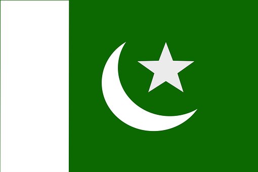 Pakistan, Vlag, Land, Azië