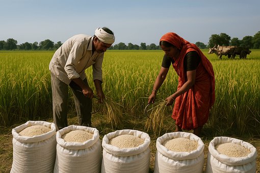 Free India Rice illustration and picture