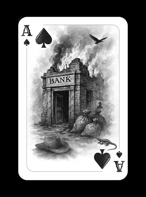 Free Ace Of Spades Wild West illustration and picture