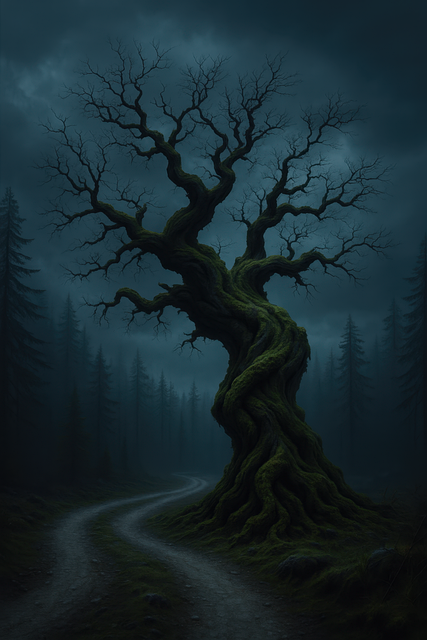 Verfluchter Baum, Unheimlicher Wald