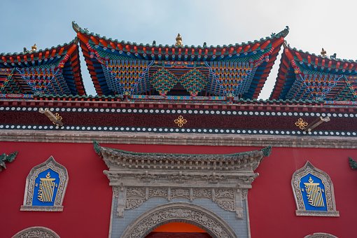 Bygning, Tinning, Religion, Kina