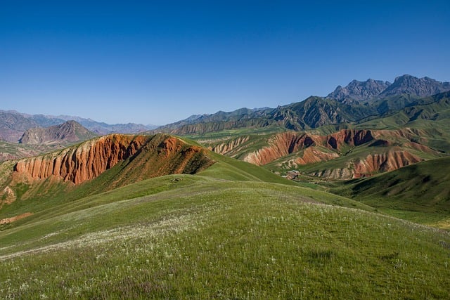 Free Grassland Landscape photo and picture