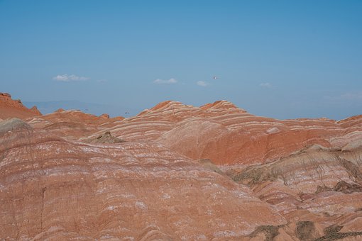 Zhangye, Danxia Landform, Naturlig