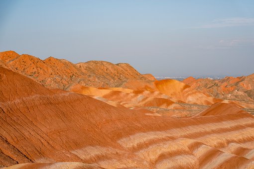 Zhangye, Danxia Landform, Naturlig