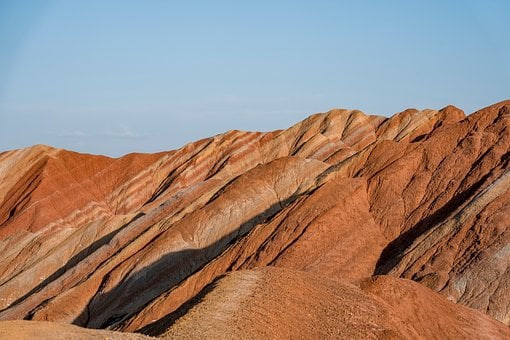Zhangye, Danxia Landform, Naturlig