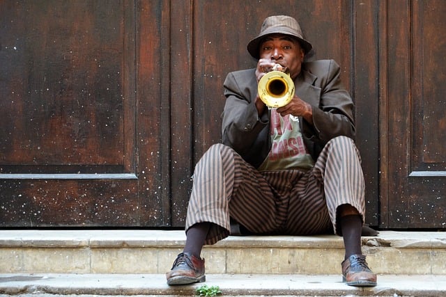 Cuba, La Habana, Calle, Retrato, Artista