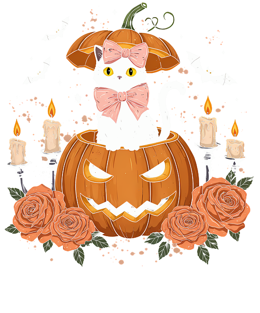 Laço De Gato Coquete Halloween, Gato