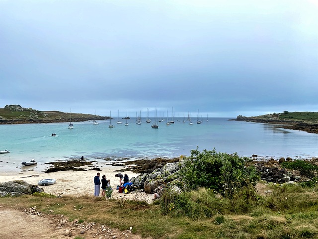Maliciosamente, Cornwall, Tresco, Mar