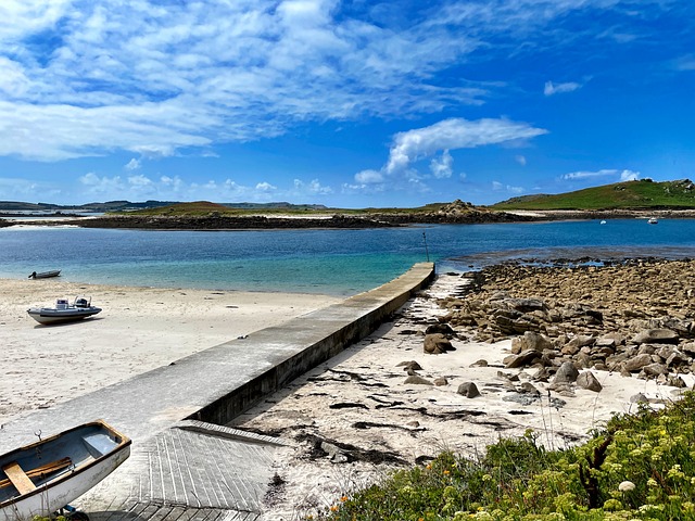 Maliciosamente, Cornwall, Tresco, Mar