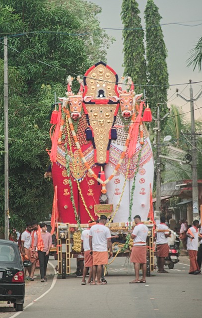Festival, Kerala, Alappuzha, India