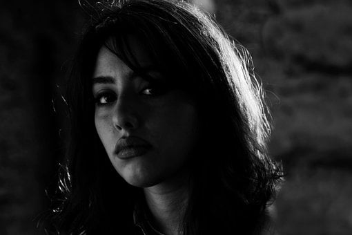 Free Beautiful Black And White photo and picture