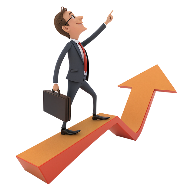 Free career business success illustration