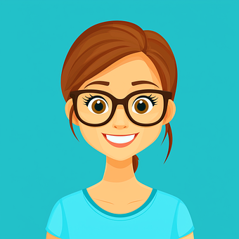 Retrato, Mujer, Cabeza, Vasos, Sencillo