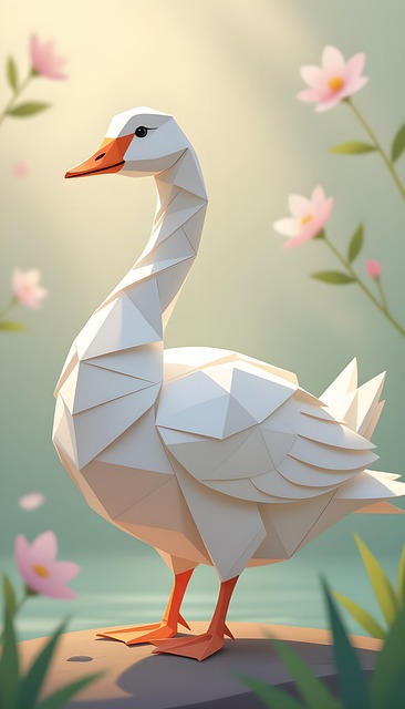 Free Ai Generated Goose illustration and picture