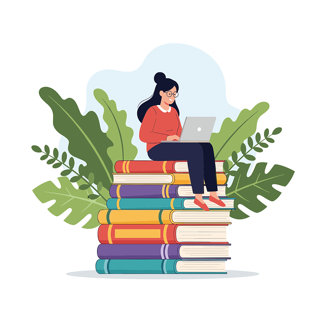 Bildung, Lernen, Schüler, Laptop, Bücher