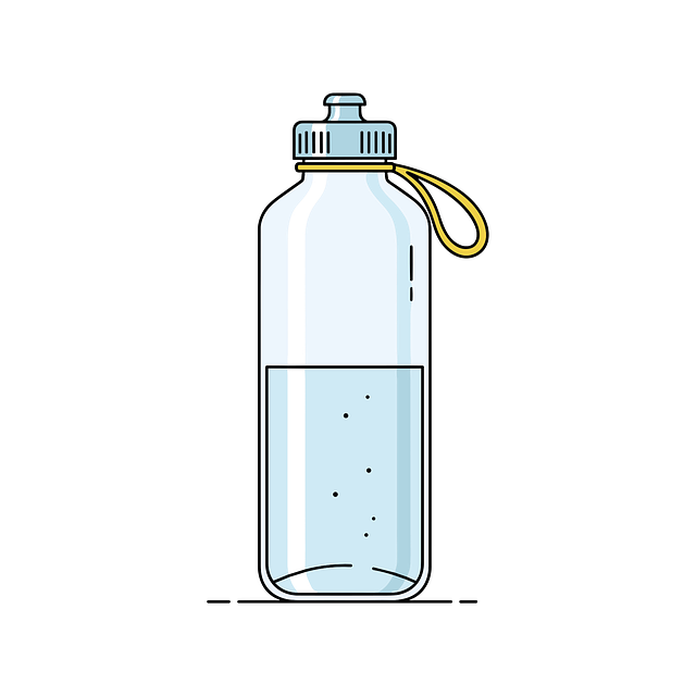 Free water nature bottle vector