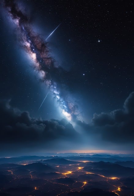 Free ai generated space galaxy illustration