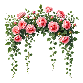 Rosa, Guirnalda, Naturaleza, Decoración