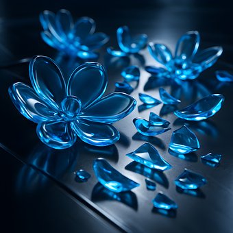 Free Glass Blue illustration and picture