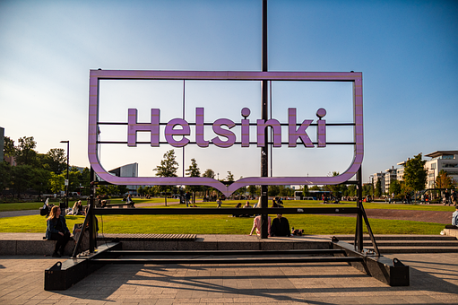 Helsinki, Finlanda, Monument