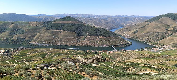 Portugal, Douro, Fluss, Reisen, Natur