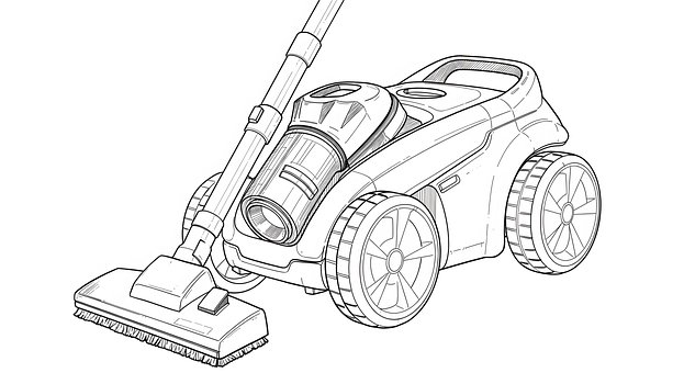 Free Vacuum Cleaner illustration and picture