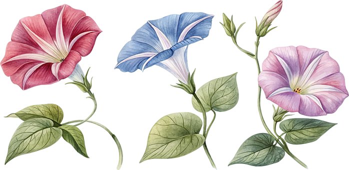 Free Watercolor Flowers illustration and picture