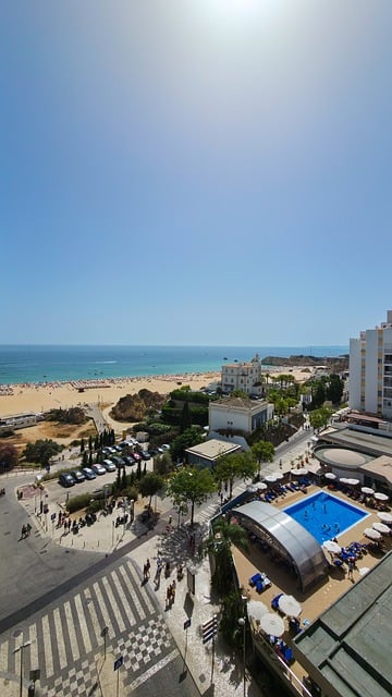 Free Beach Portimão photo and picture