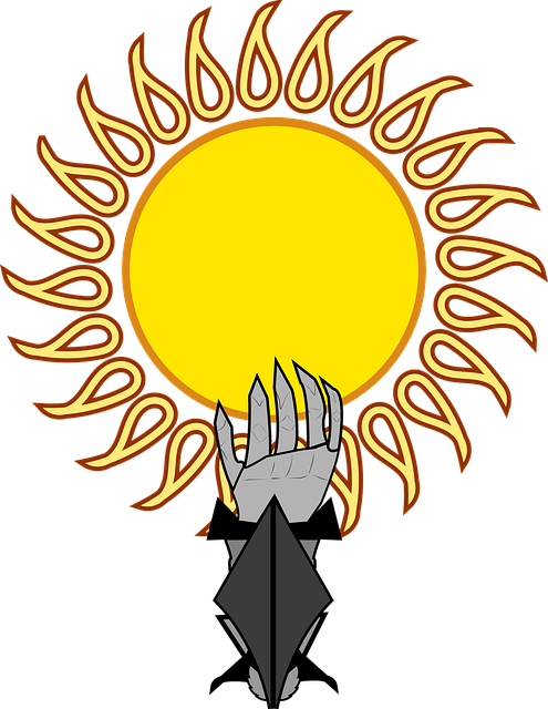 Free Glove Knight vector and picture
