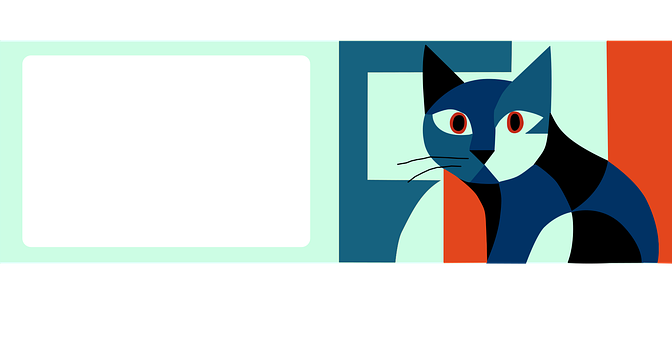 Free Cat Card vector and picture