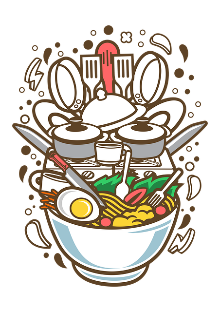 Free cooking ramen ramen design t-shirt design illustration
