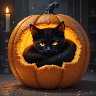 Kat, Feline, Maskot, Dyr, Halloween