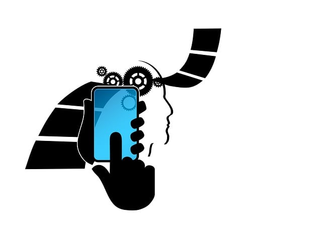 Free technology intelligence communication illustration