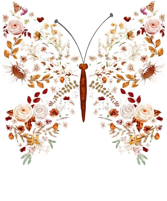 Borboleta Flor Silvestre