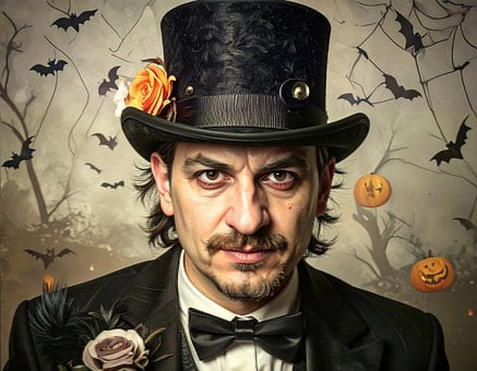 Free Halloween Man illustration and picture